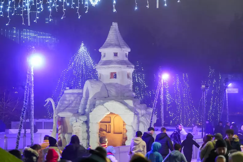 Imagine de la târgul de Crăciun din Craiova. Foto Facebook Târgul de Crăciun Craiova