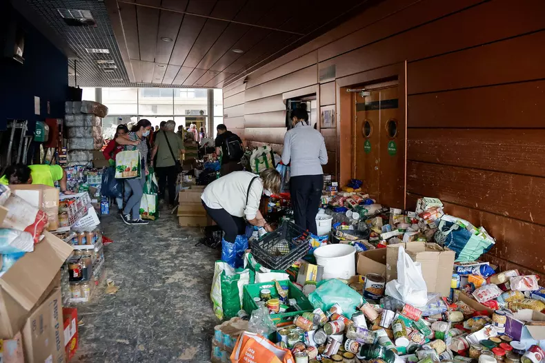 Imagine surprinsă în Valencia, 2 noiembrie 2024. Foto Profimedia