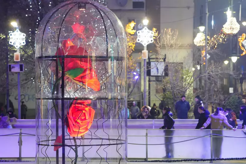 Imagine surprinsă la târgul de Crăciun din Craiova. Foto Facebook Târgul de Crăciun  Craiova