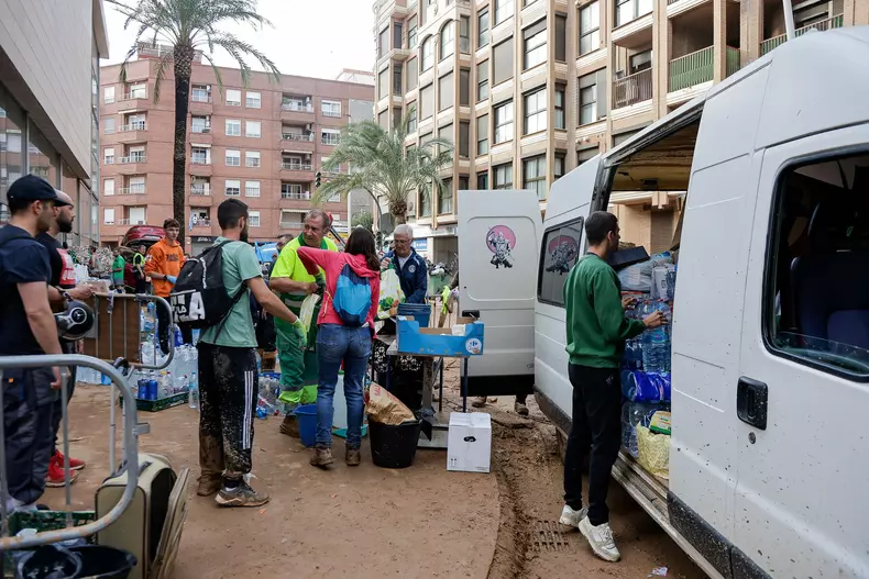 Imagine din Valencia, 2 noiembrie 2024. Foto Profimedia.