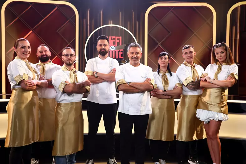 Echipa lui Chef Rolando si Chef Sautner