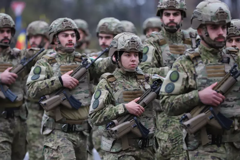 Parada militară 1 Decembrie 2024 - Foto Dumitru Angelescu  4