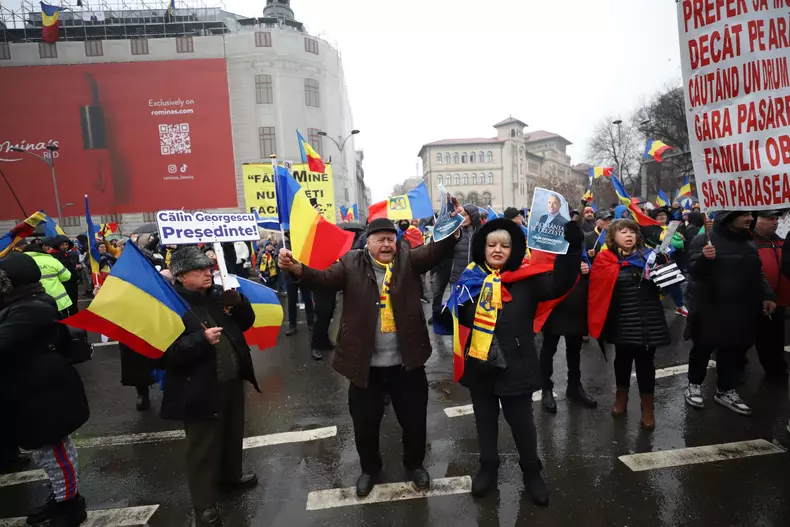 Miting AUR _Călin Georgescu - Dumitru Angelescu2