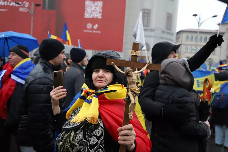 Miting AUR _Călin Georgescu - Dumitru Angelescu7
