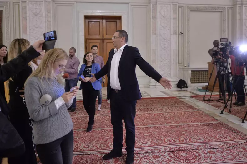 Victor Ponta în 2017. Foto: Hepta
