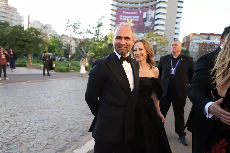 Adrian vancica si sotia la premiile Gopo 2025