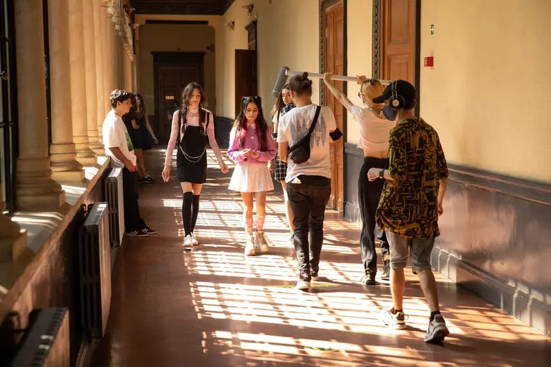 Sirenele_ Secretul Medalionului_Filmare