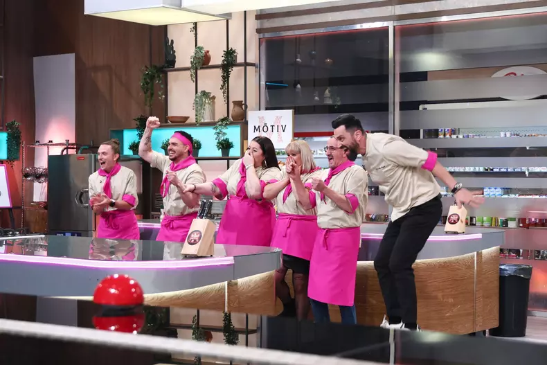 Echipa lui chef Orlando a castigat aseara