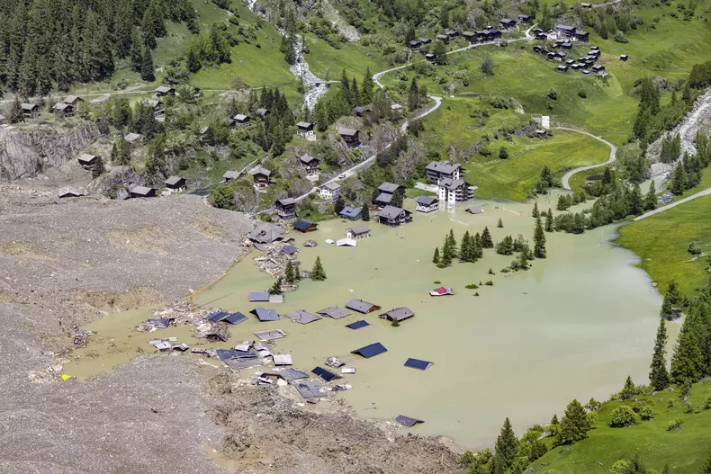Switzerland Mudslide