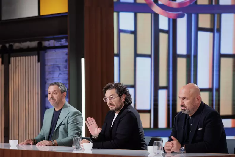 Chef Sorin Bontea, Chef Florin Dumitrescu, Chef Catalin Scarlatescu - MasterChef 10