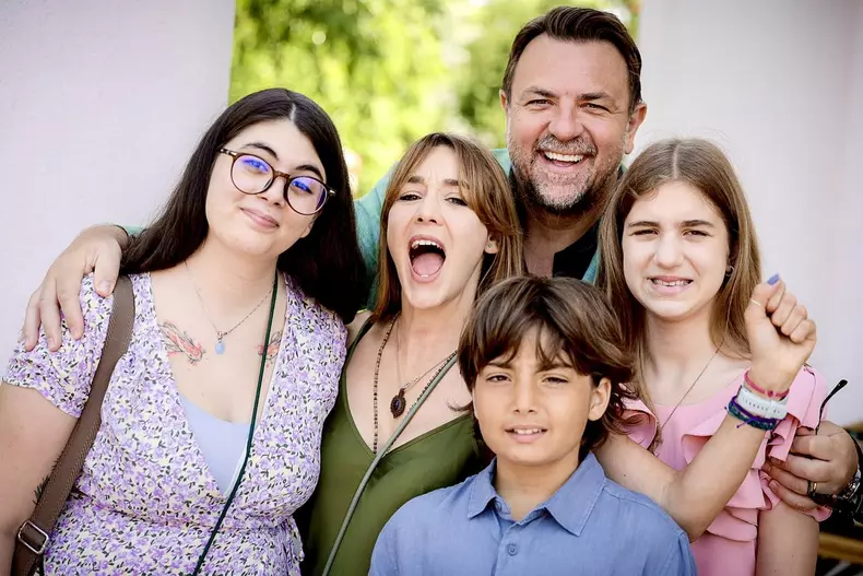 Horia Brenciu si copiii lui