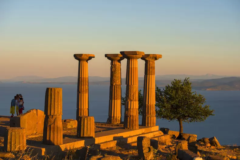 Çanakkale Assos Behramkale Ancient City