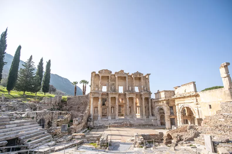 İzmir Ephesus Ancient City Celsus Library