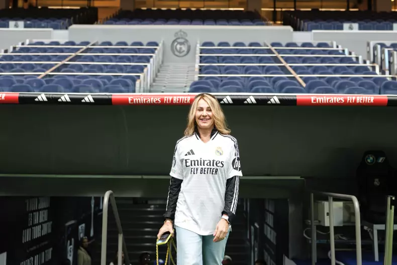 Nadia Comaneci teren Real Madrid