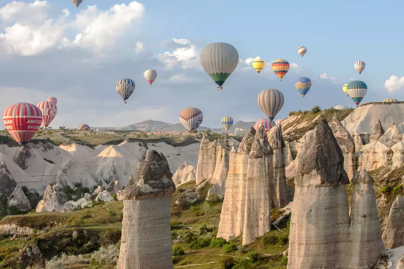 Nevsehir Cappaddocia-Fairy Chimneys, Cappadocia Hot Air Baloon 1