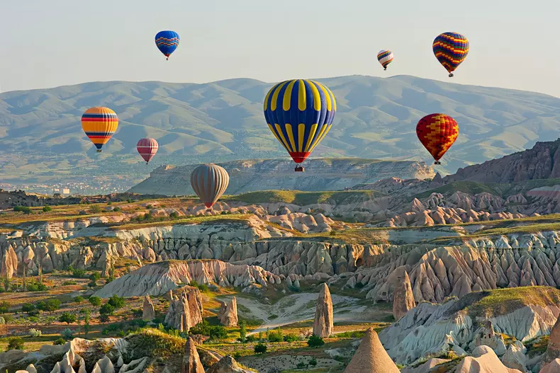 Nevsehir Cappaddocia-Fairy Chimneys, Cappadocia Hot Air Baloon 3