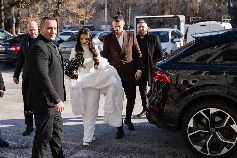 Radu Drăgușin s-a căsătorit cu Ioana Stan FOTO: Vlad Chirea