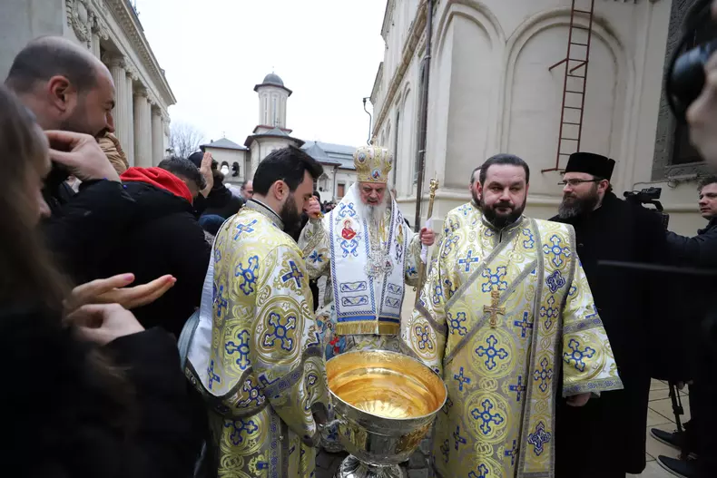 slujba de Bobotează de la Catedrala Patriarhală din București (4)