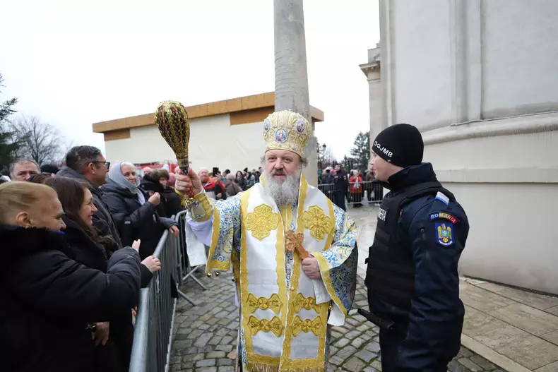 slujba de Bobotează de la Catedrala Patriarhală din București (5)