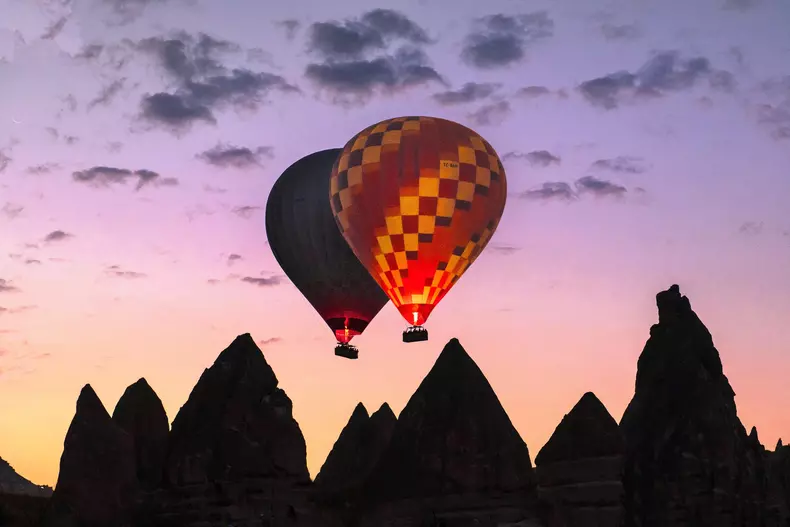 Cappadocia Baloon in the morning