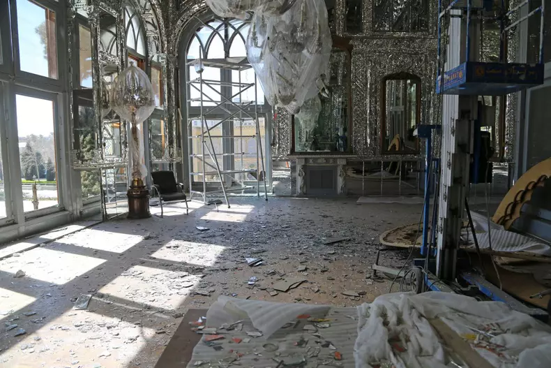 Damage at UNESCO-listed Golestan Palace in Tehran after US-Israeli attacks