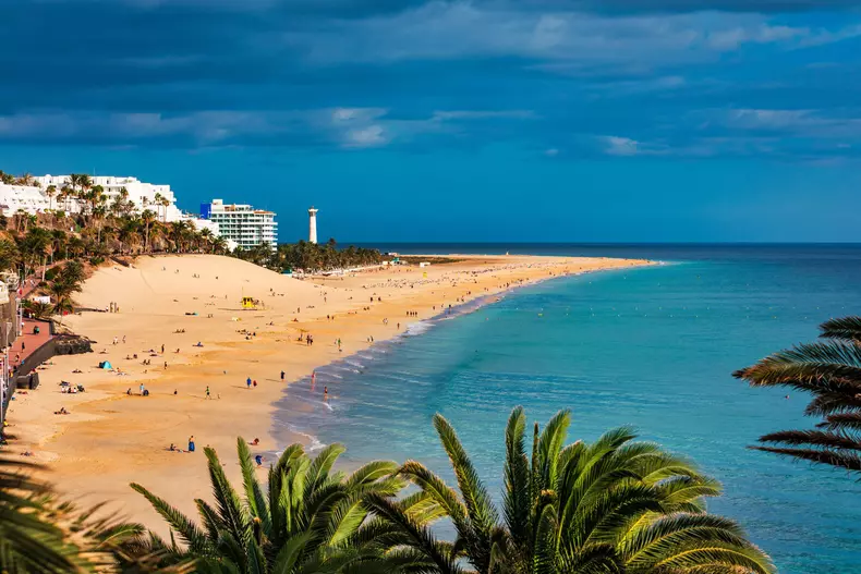 Morro,Jable,,Fuerteventura,,Spain.,Breathtaking,Beach,Playa,Del,Matorral,In