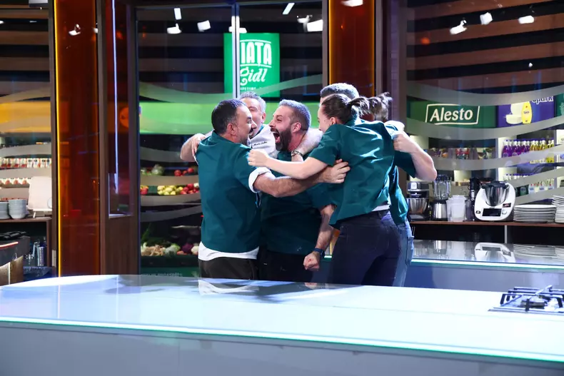 Echipa verde castigatoare