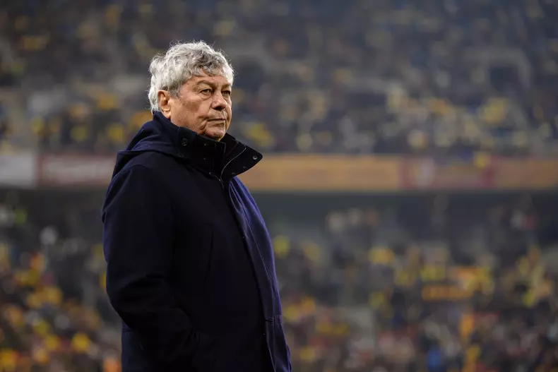 Bucharest,,November,15,,2024:,Mircea,Lucescu,,Coach,Of,The,National