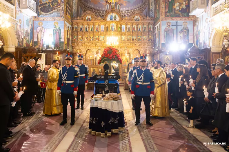 slujba de inmormantare a lui Mircea Lucescu. Foto - Basilica (4)