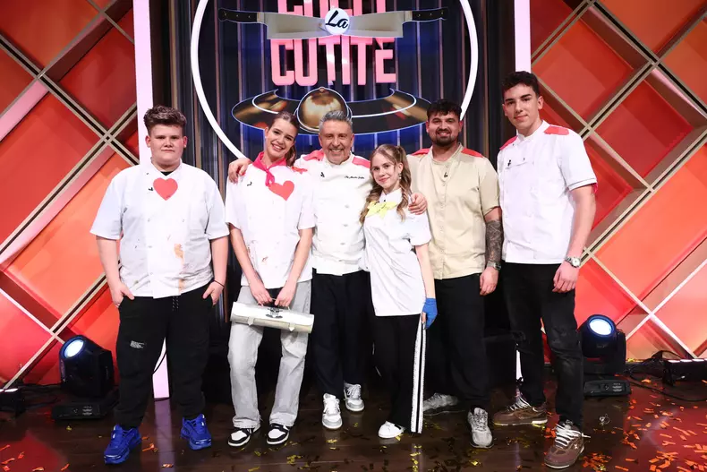 Ilona Tand, alaturi de Chef Sautner si echipa sa