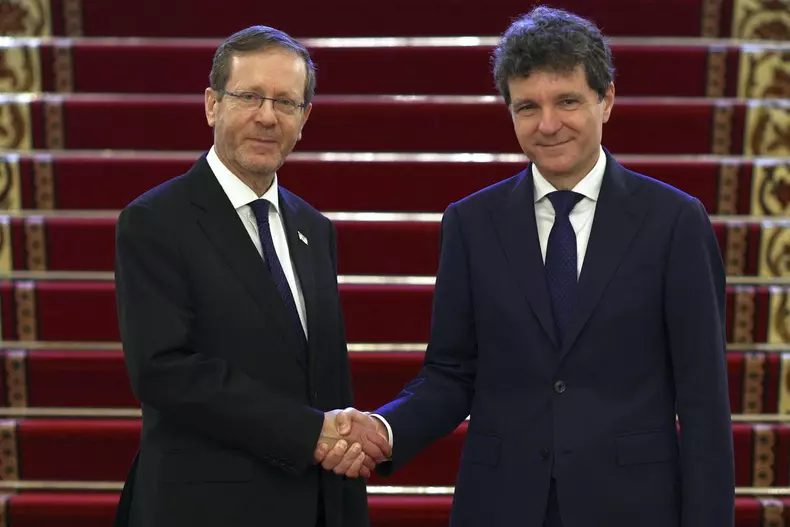 nicusor dan isaac herzog israel (7)