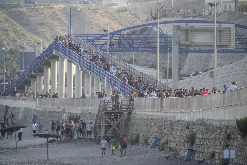 AFP__202607311__AA_31072026_2900997__v1__HighRes__HundredsOfMigrantsReachSpainSCeutaA