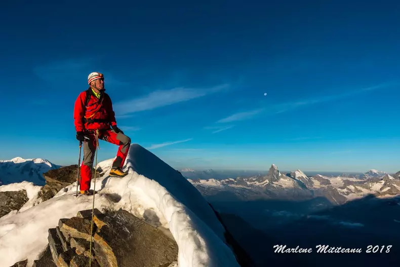 Dinu Mititeanu Täschhorn 2018