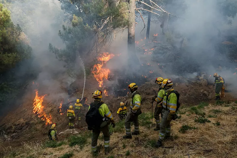 Spain Declares State Of Emergency Over Wildfires
