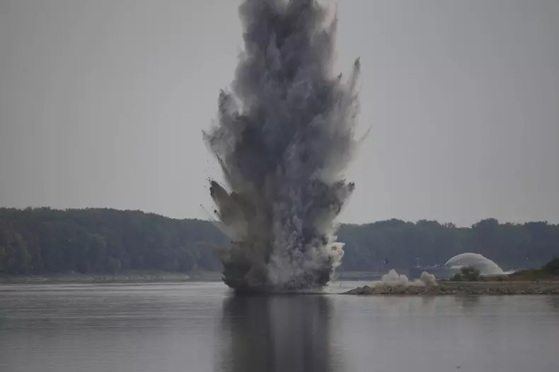 CALARASI - DUNARE - EXPLOZIE CONTROLATA - 3 AUG 2026