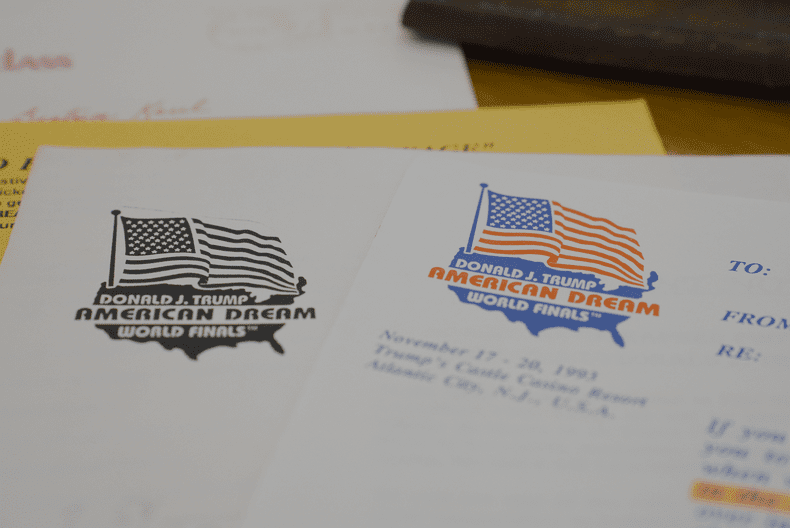 Documente concurs Donald J Trump American Dream Pageant