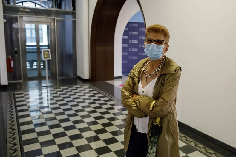 O doamnă care s-ar întoarce aici oricând