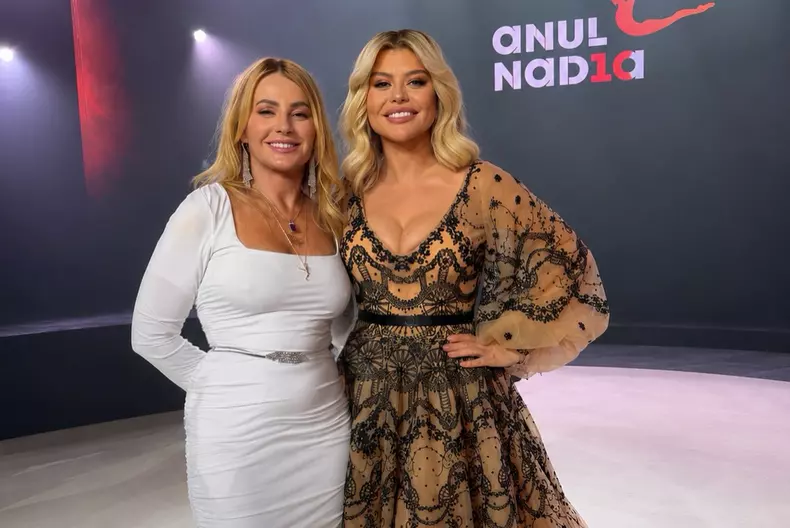 Nadia Comaneci si Loredana Groza