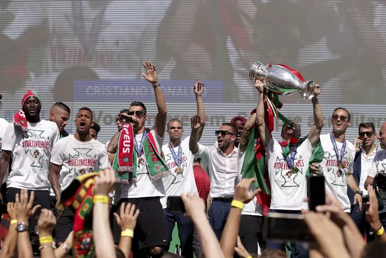 Euro 2016 Champions Return Home