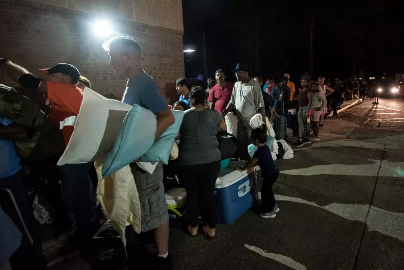 Preparations for Hurricane Florence