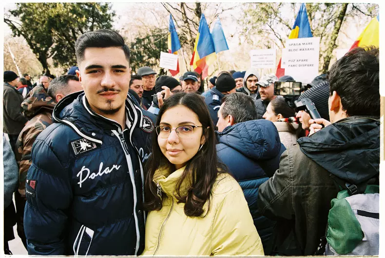 “Pe 28 februarie, Andrei a împlinit 21 de ani. A mers la protest împreună cu iubita lui, Rubina.”