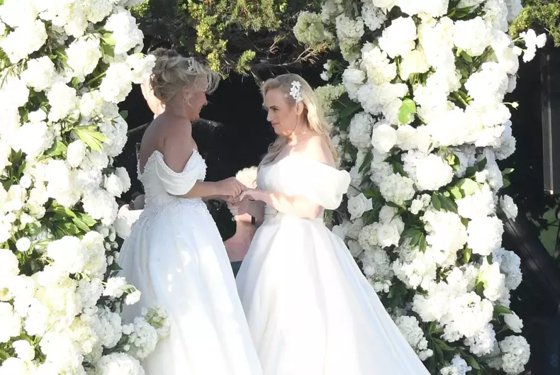 Imagini de la nunta actriței Rebel Wilson cu Ramona Agruma