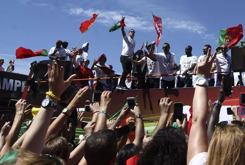 Euro 2016 Champions Return Home