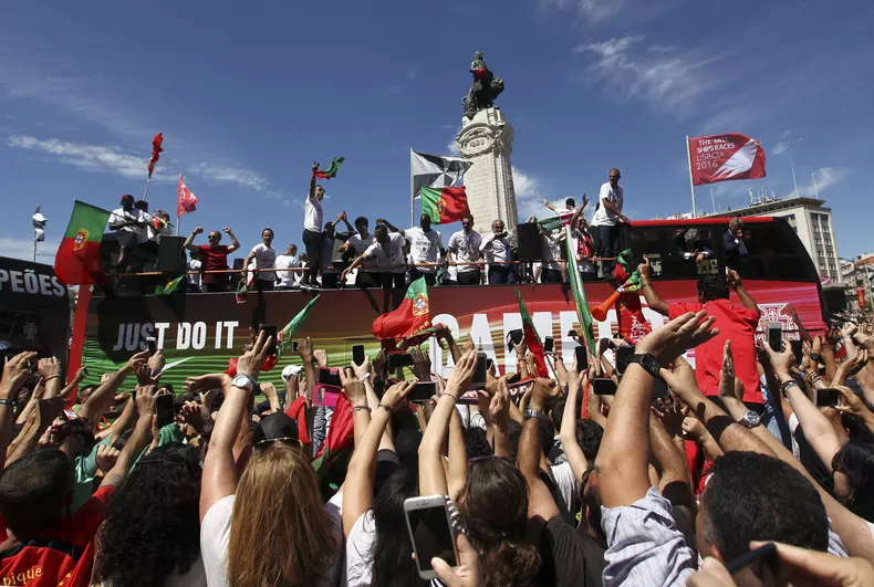 Euro 2016 Champions Return Home