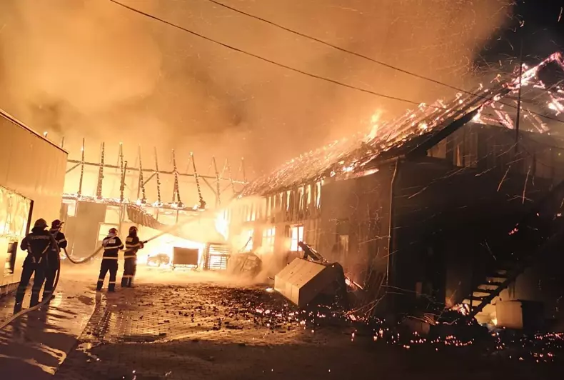 Incendiu Reghin