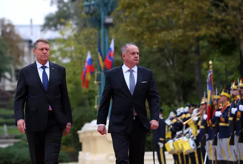 klaus iohannis si presedintele slovaciei 1
