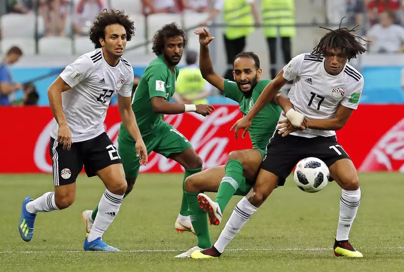 Group A Saudi Arabia vs Egypt