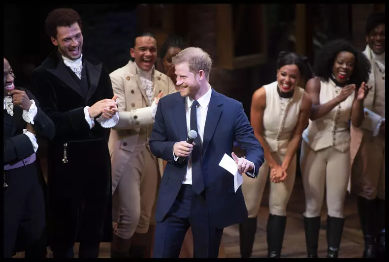 Duke and Duchess of Sussex attend Hamilton for Sentable
