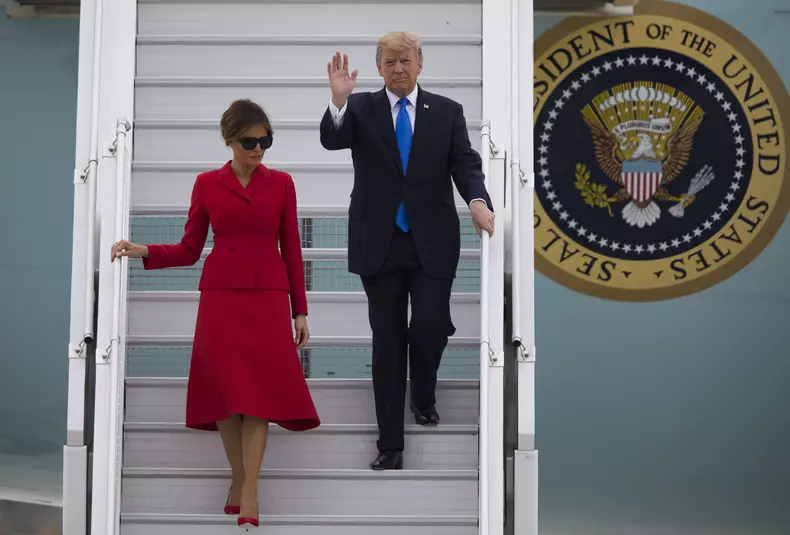 Donald Trump și Melania Trump