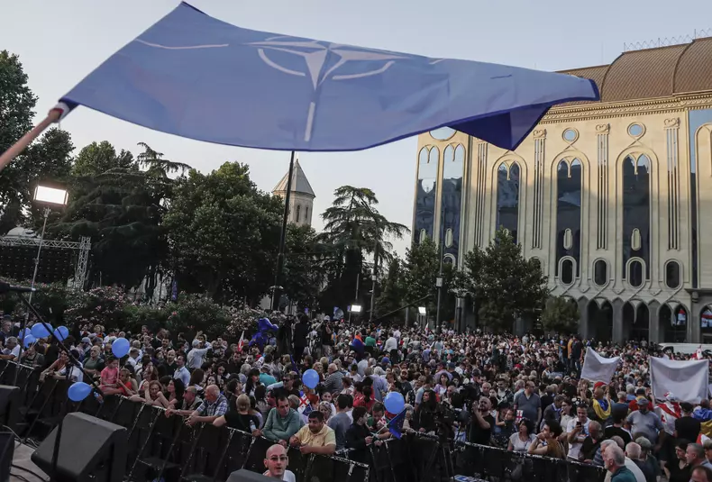 A 'March for Europe' in Tbilisi